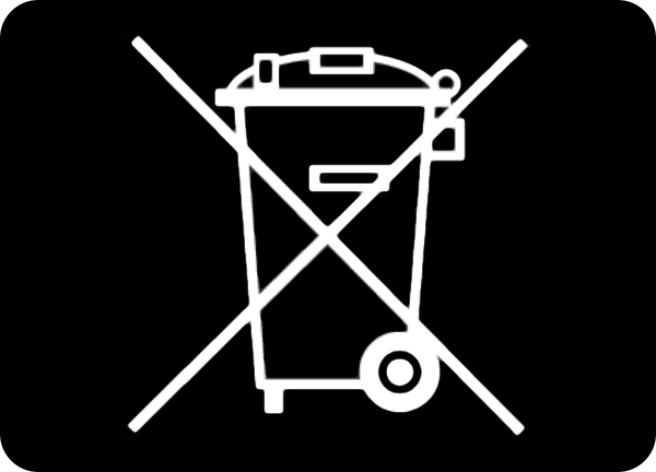 Ne pas jeter avec les ordures ménagères. Recycler les équipements électroniques séparément.