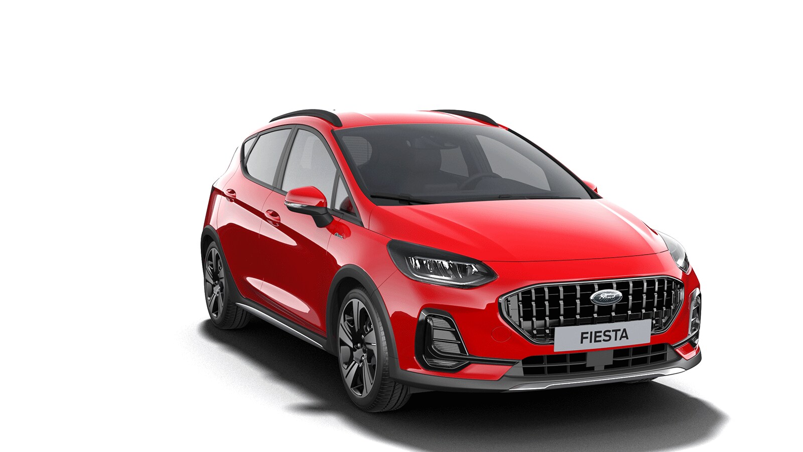 Ford Fiesta Active X from 3/4 front angle