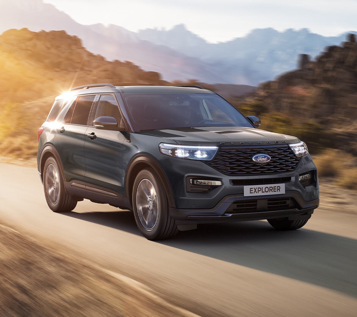 Le nouveau Ford Explorer sur la route