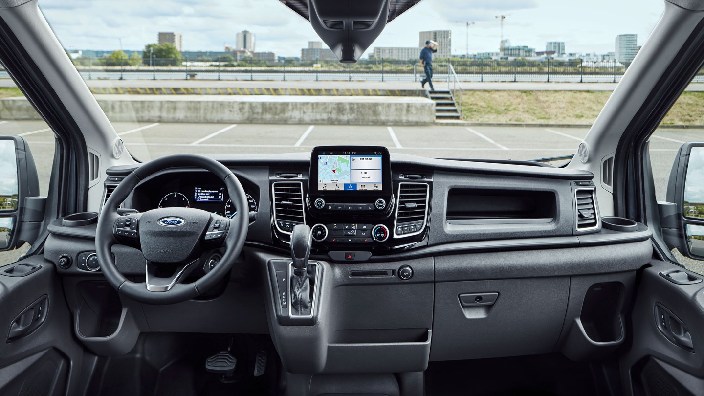 New Ford Transit Van interior cabin