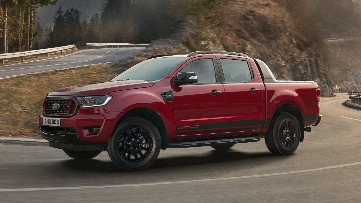 Ford Ranger Stormtrak side view