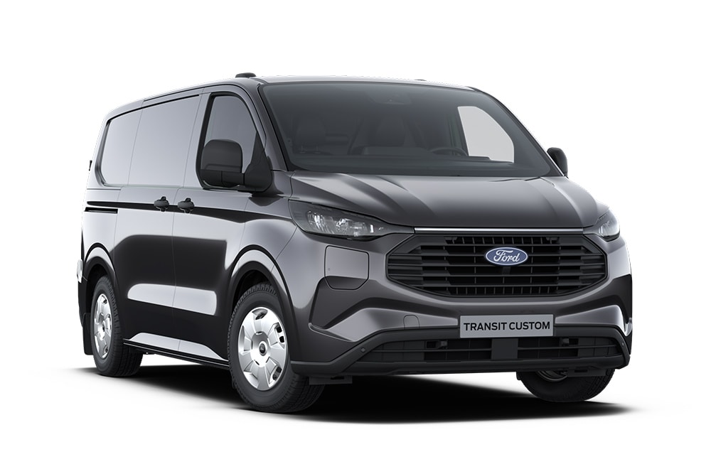 Ford Transit Custom PHEV Trend gris anthracite.