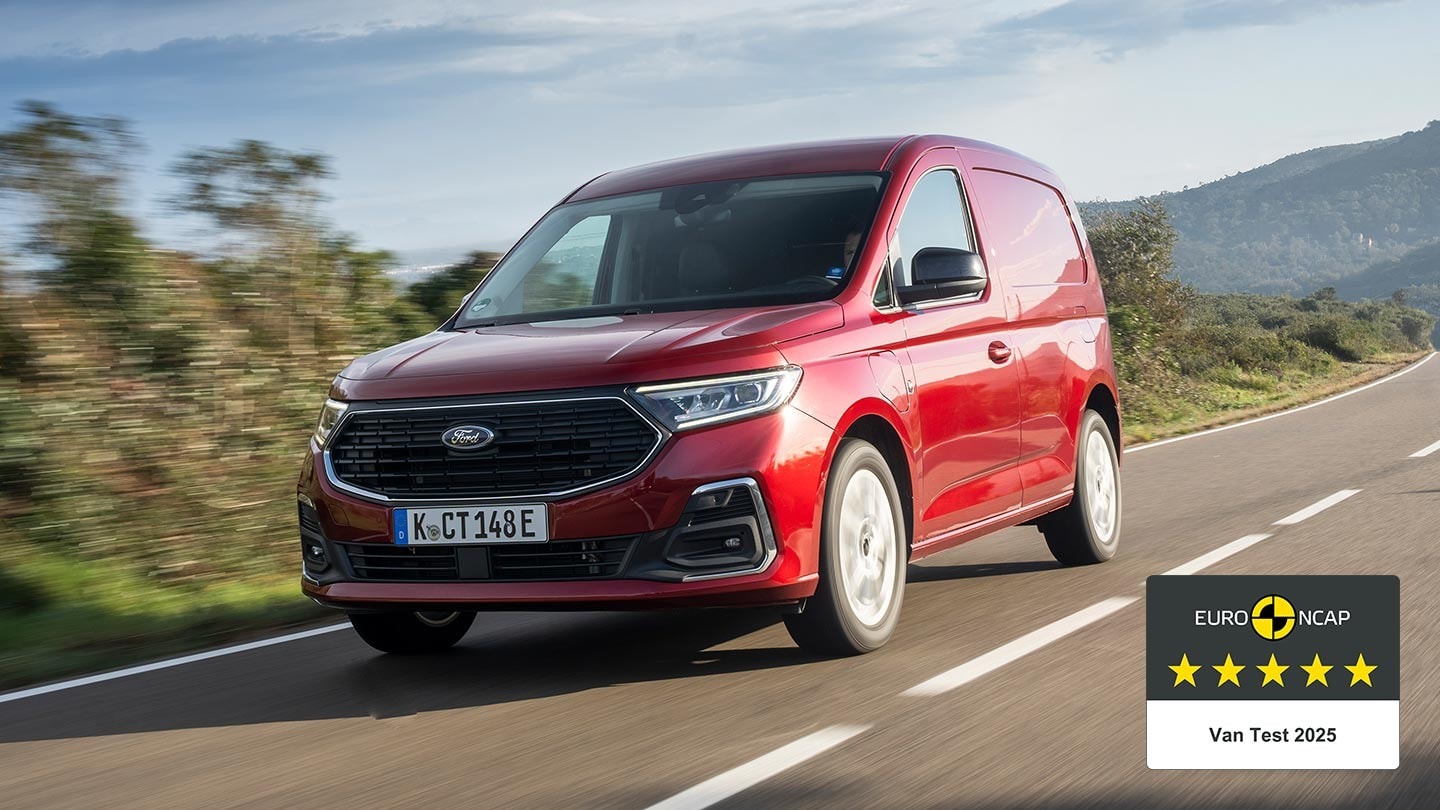 Ford Transit Connect rouge